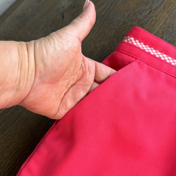 EV PRO™️ Size 4 'THE SAVOY' Hot Pink Side Zip Golf Skort - Picture 5 of 15